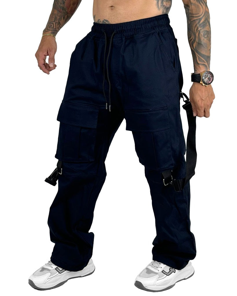 DARK BLUE BAGGY JOGGER