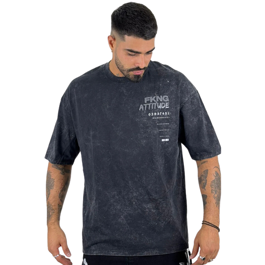 BLACK SKY OVERSIZED TEE