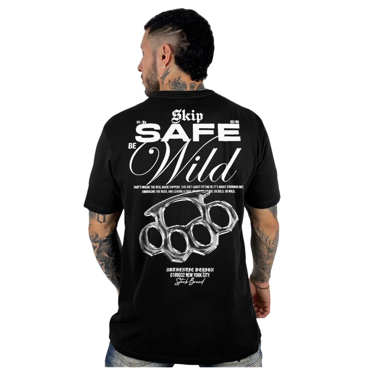 SAFE AND WILD TEE