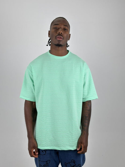 OVERSIZE TEXTURIZED TEE