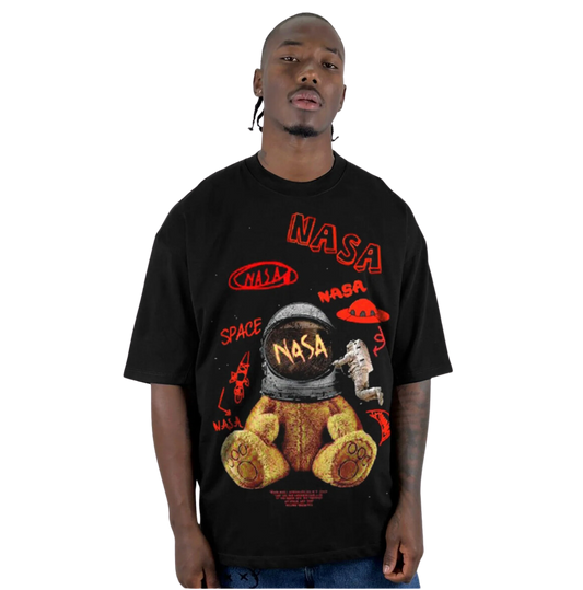 NASA TEDDY BEAR OVERSIZED TEE