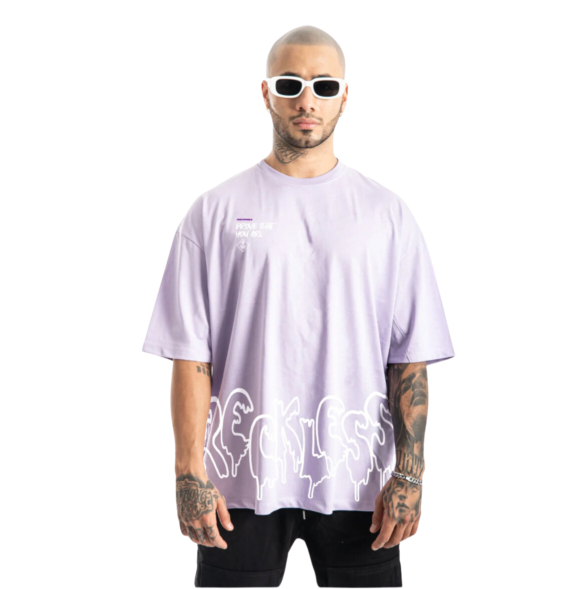 RECKLESS LILAC OVERSIZED SHIRT